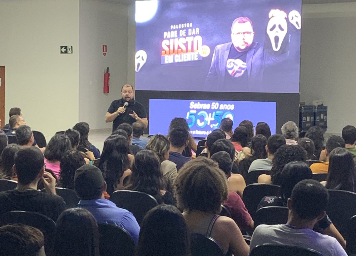 REALIZAÇÃO DA PALESTRA “O SUPER ATENDIMENTO” EM PARCERIA COM SEBRAE E PREFEITURA MUNICIPAL DE MACAÚBAS