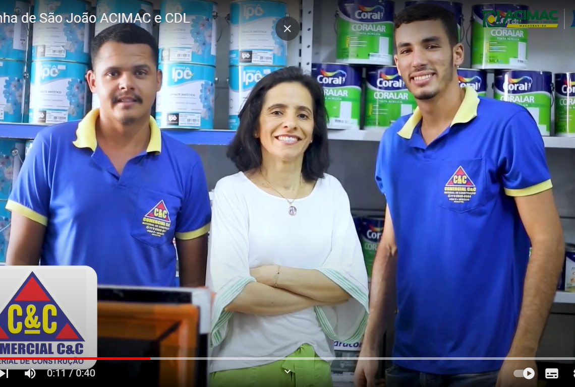 SÃO JOÃO, COMPRE NO COMÉRCIO LOCAL!