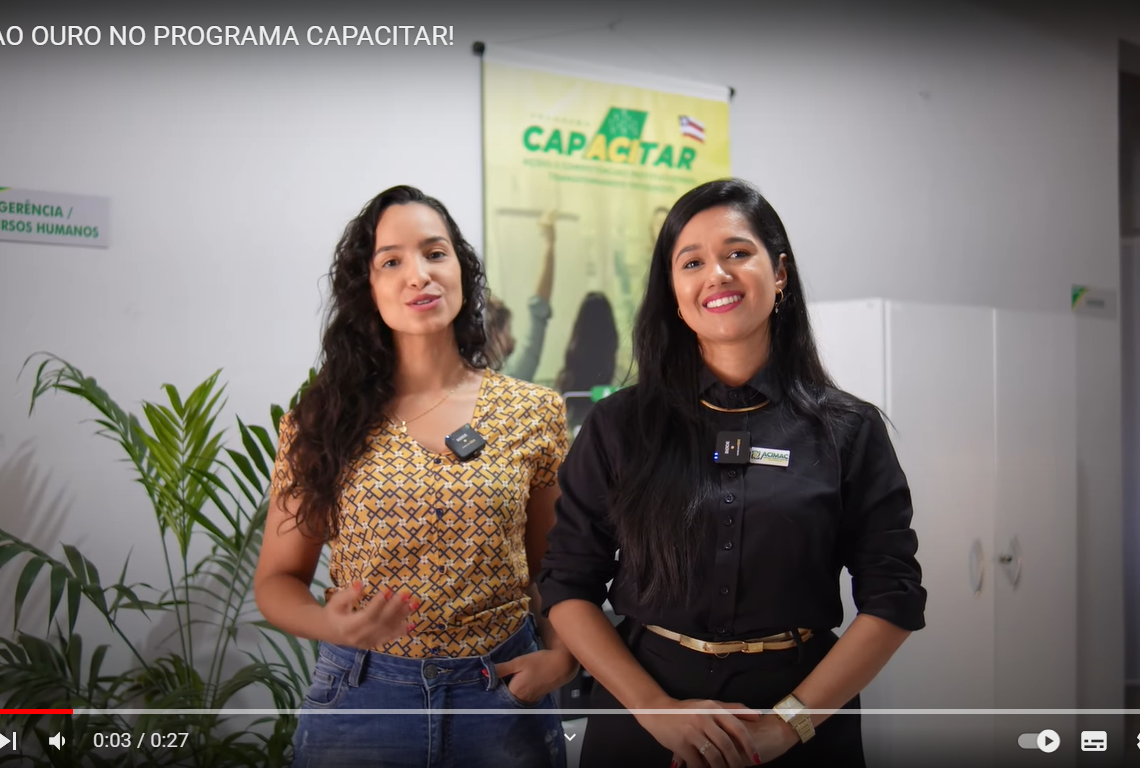 ACIMAC PARTICIPA PELA SEGUNDA VEZ DO PROGRAMA CAPACITAR