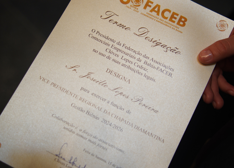 ACIMAC PRESENTE NA CERIMÔNIA DO JUBILEU DE DIAMANTE DOS 60 ANOS E POSSE DA NOVA DIRETORIA DA FACEB