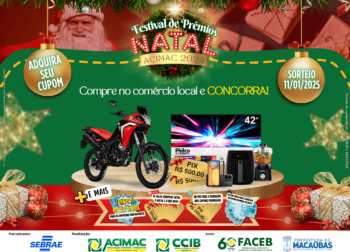 ACIMAC LANÇA A ESPERADA CAMPANHA FESTIVAL DE PRÊMIOS DO NATAL 2024