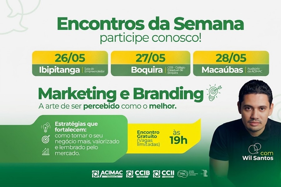 CIRCUITO ACIMAC: DESCUBRA AS ESTRATÉGIAS DE MARKETING E BRANDING QUE VÃO IMPULSIONAR O SEU NEGÓCIO!
